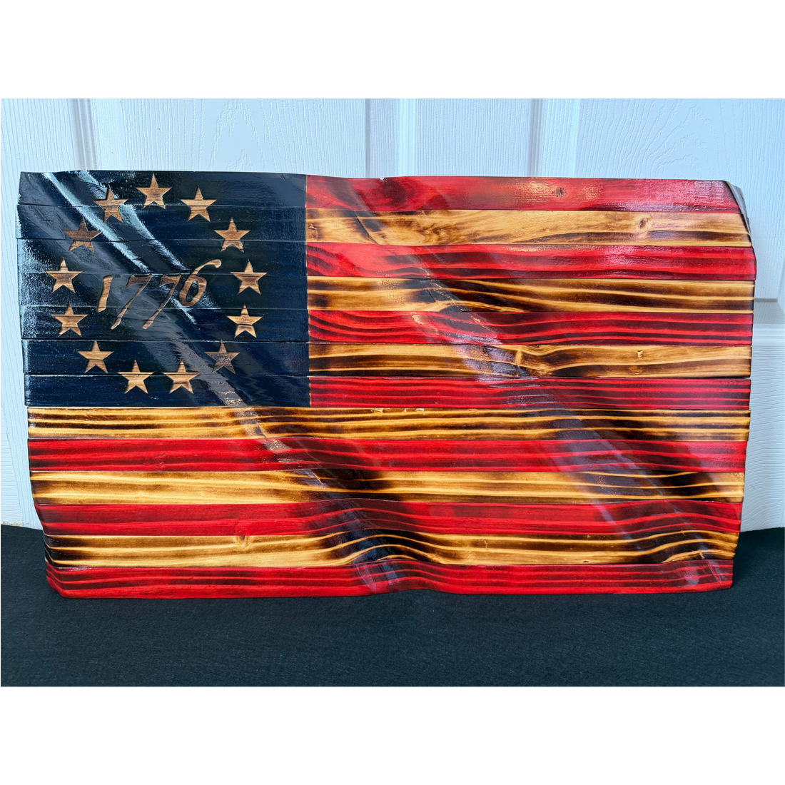 The Story Behind the Wavy American Flag