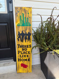 Wizard of Oz Porch Leaner – Handmade Rustic Wood Sign | 48" Dorothy Décor