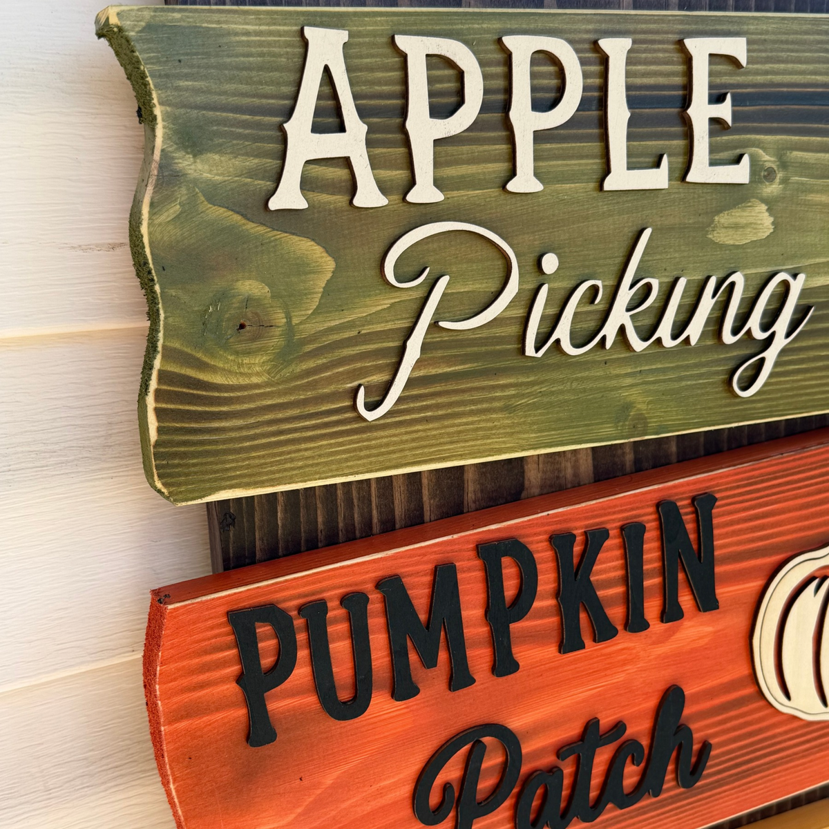 Rustic Fall Directional Sign | Porch Decor, Autumn Traditions (48x11.5)